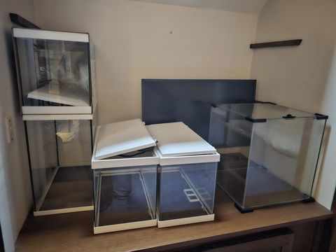 Lot 3 aquariums 60L 40L 35 77000 La rochette