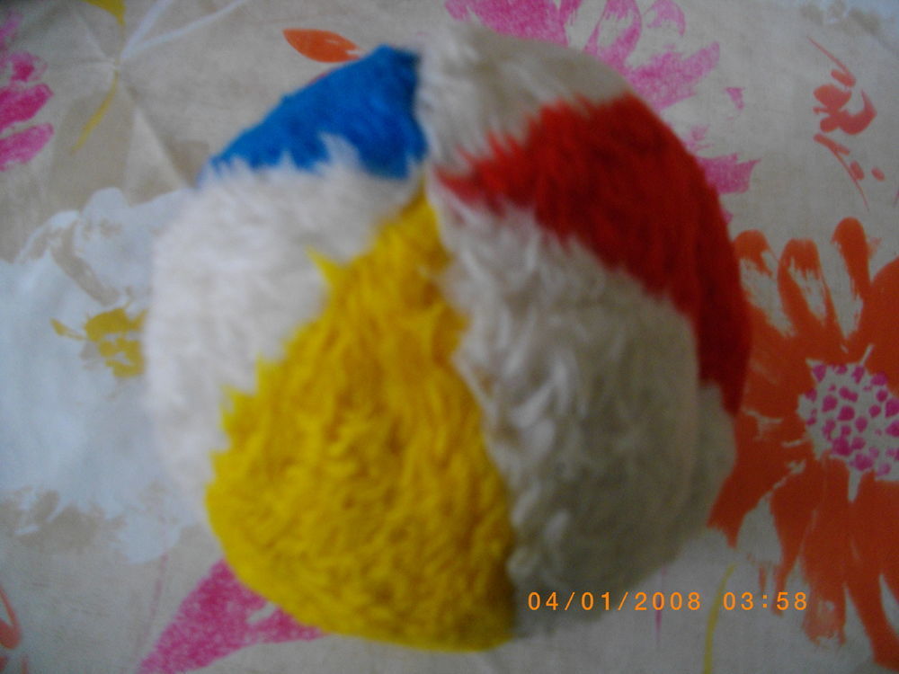 PETIT BALLON MULTICOLORE EN MOUSSE POUR ENFANT Jeux / jouets