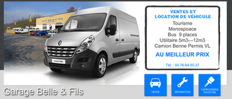 GARAGE BELLE ET FILS, concessionnaire 38