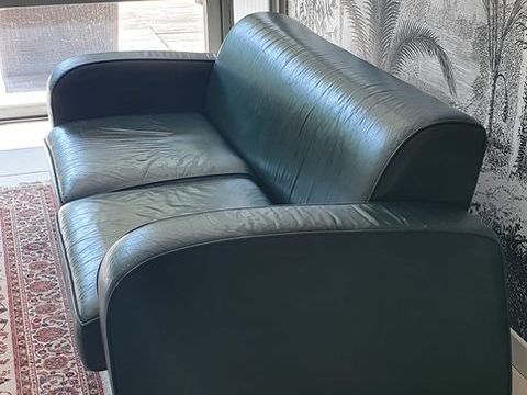 Canapé cuir convertible 3 places et fauteuil 280 Jouy-en-Josas (78)