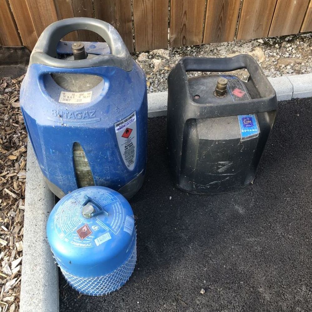 Je me d&eacute;barrasse de ces bouteilles de gaz Bricolage