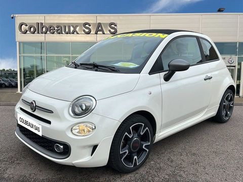 Fiat 500 C 500C 0.9 85 ch TwinAir S&S Dualogic S 2017 occasion Saint-Quentin 02100