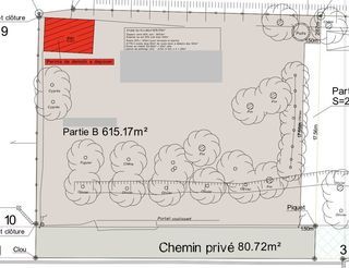  Terrain � vendre 615 m�