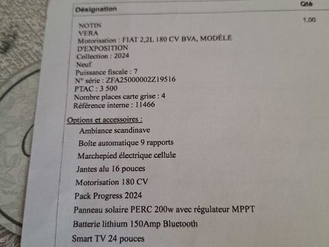 FIAT Camping car 2025 occasion Paray-le-Monial 71600