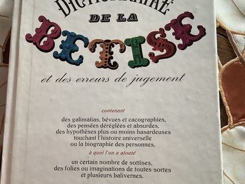Dictionnaire de la b�tise. 10 Strasbourg (67)