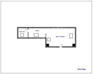  Appartement � vendre 1 pi�ce 25 m�