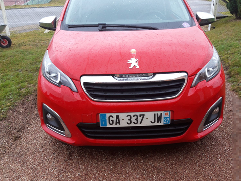 Peugeot 108 VTi 72ch S&S BVM5 Style 2021 occasion Serquigny 27470