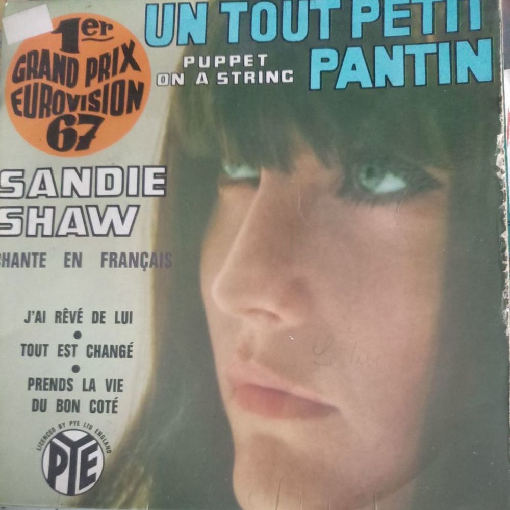 SANDIE SHAW / 2X DISQUES VYNIL 45 TOURS CD et vinyles