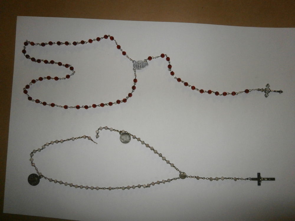 Chapelets et autres objets 