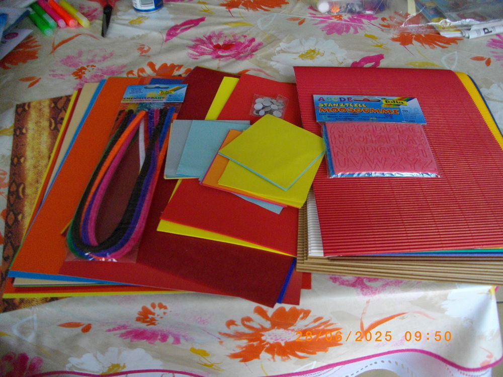 SET DE CREATIIVITE PAPIER Décoration