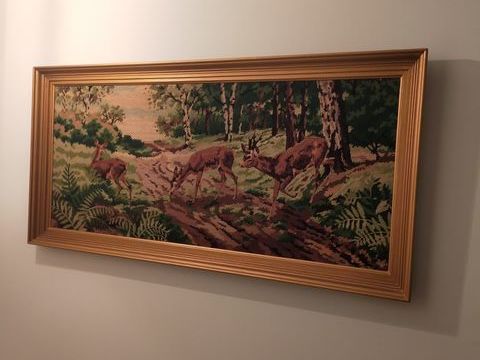 Tableau canevas Biches Béziers (34)