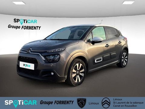 Citro&euml;n C3 BlueHDi 100 ch BVM6 Plus 2023 occasion Limoux 11300