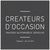 CREATEURS D'OCCASION