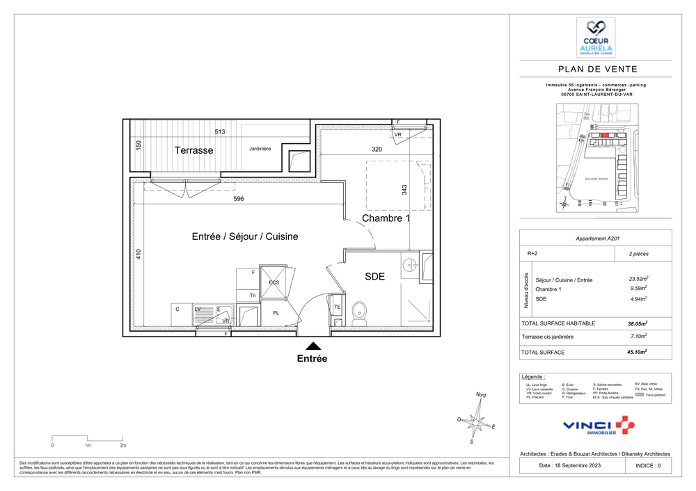 Appartements neufs   Saint-Laurent-du-Var (06700)