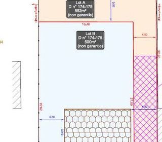  Terrain � vendre 550 m�