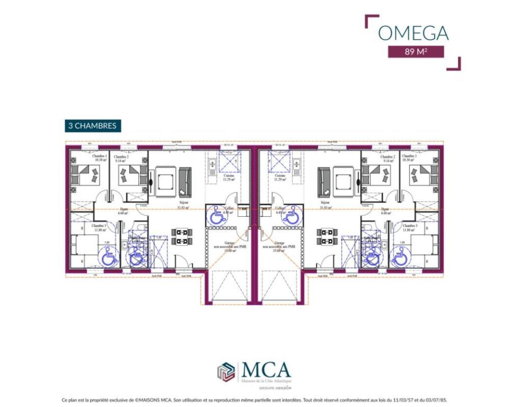 Maisons neuves   Poussignac (47700)