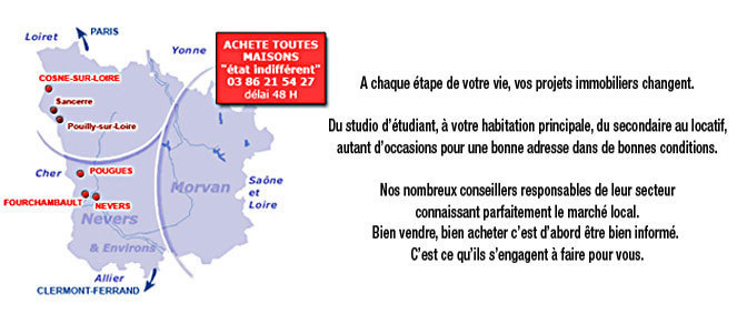 Agence l'adresse immobilier service Nevers