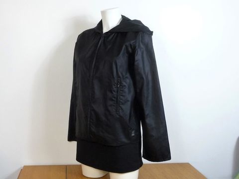 Veste L�g�re Courte Noir avec Capuche- Sonia Rykiel 50 Paris 15 (75)