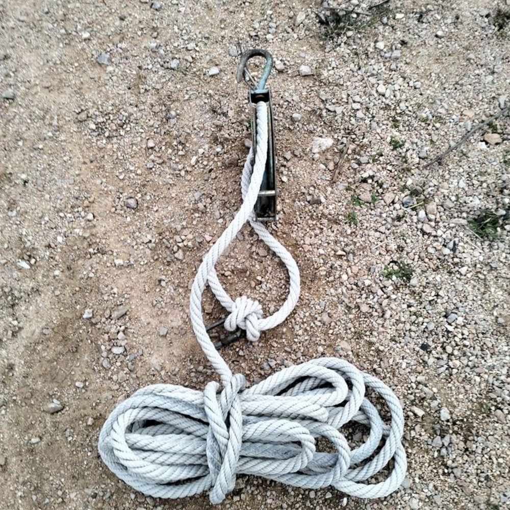 poulie stop corde echafaudage macon Bricolage