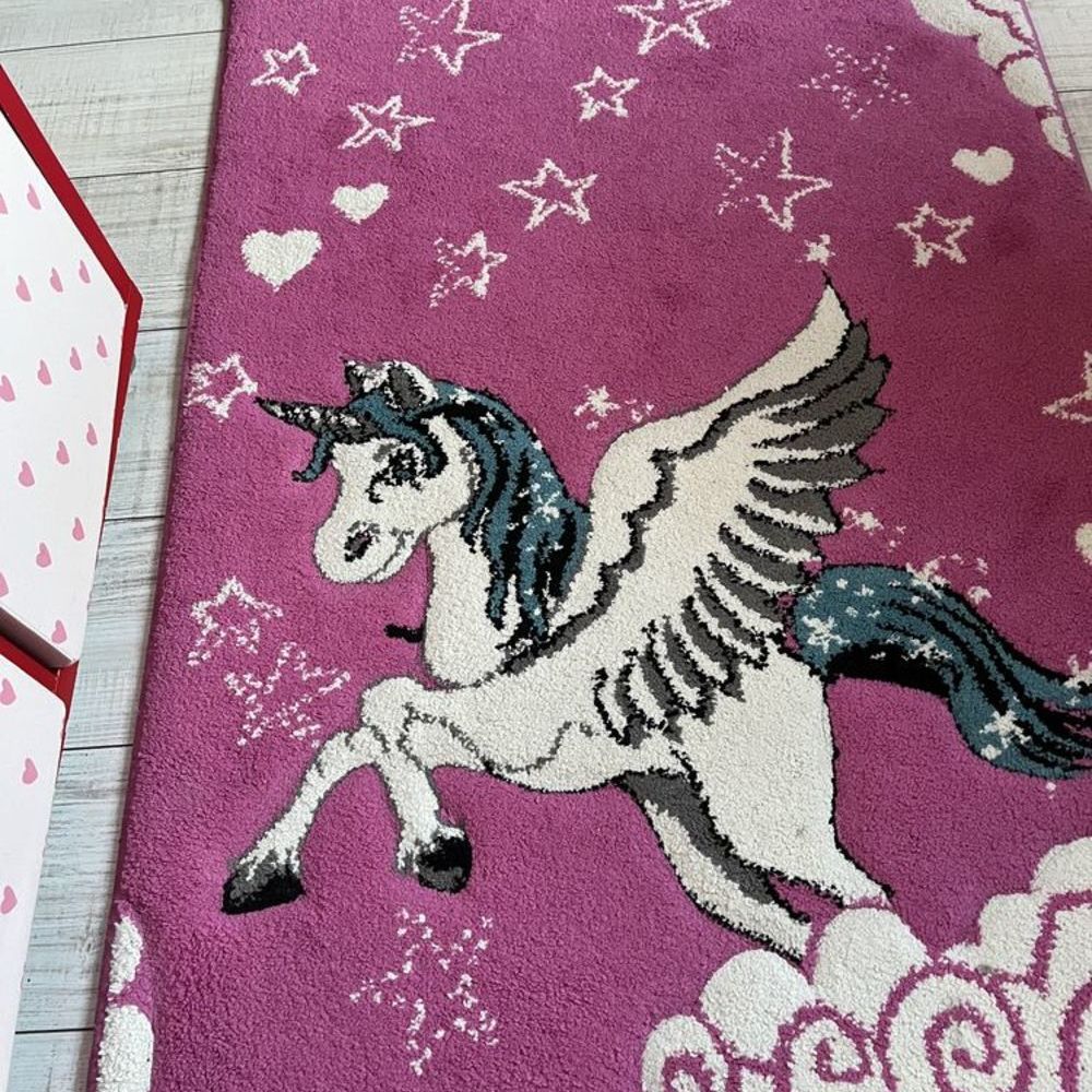 Tapis licorne Décoration