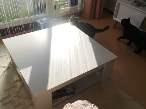 Table basse blanche 40 Canteleu (76)