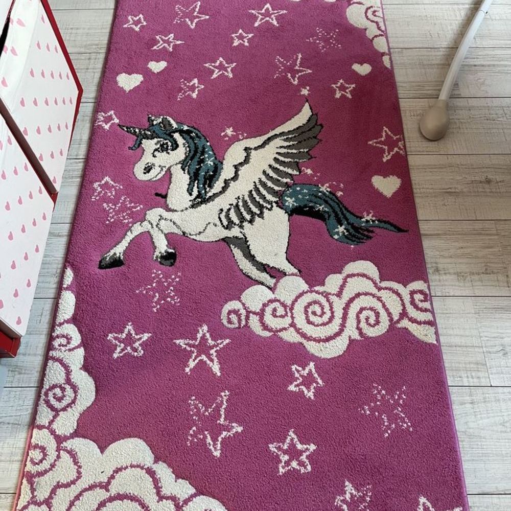 Tapis licorne Décoration