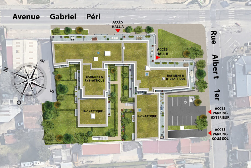Appartements neufs   Bezons (95870)