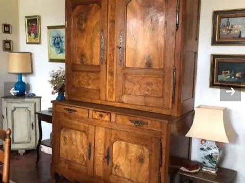 Buffet 2 corps Style Louis XV poque
XIXe en chne et noyer 979 Auxerre (89)