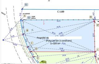  Terrain � vendre 504 m�