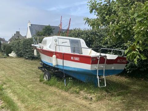 Bateaux &agrave; moteur P&ecirc;che-promenade 1973 occasion Plouescat 29430