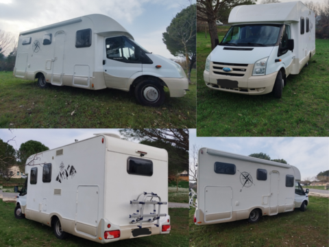 FORD Camping car 2009 occasion Mori&egrave;res-l&egrave;s-Avignon 84310
