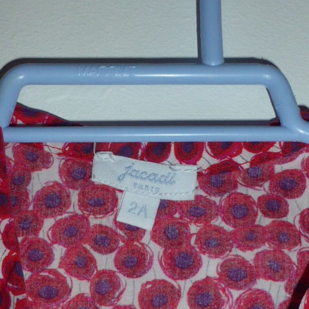 Jacadi Combishort &eacute;t&eacute; coquelicot 2 ans Vêtements enfants