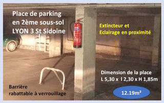  Parking / Garage � vendre 12 m�