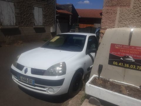 Renault Clio II Clio 1.5 dCi 70 Campus Evolution Authentique 2007 occasion Saint-Georges-d'Aurac 43230