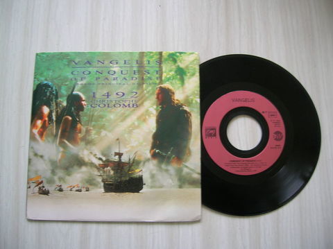 45 TOURS VANGELIS Conquest of Paradise - 1492 Ch. Colomb 37 Nantes (44)