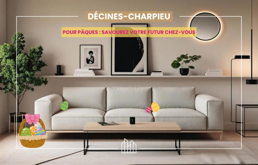 Appartements neufs   D�cines-Charpieu (69150)