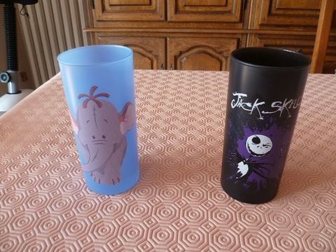 Verre Jack lumpy Disney store parc anime TV manga 9 57280 F�ves