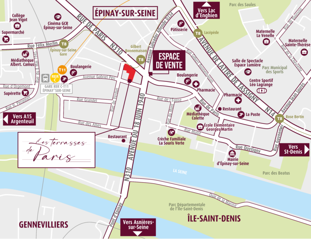 Appartements neufs   �pinay-sur-Seine (93800)