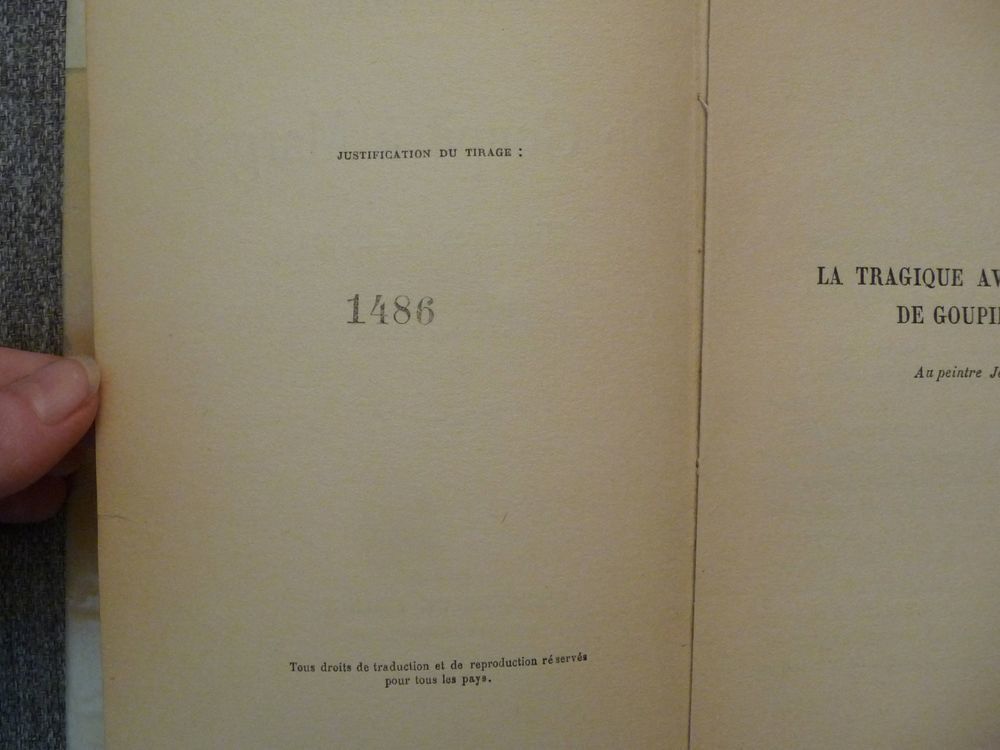 De Goupil &agrave; Margot- Histoires de B&ecirc;tes- Louis Pergaud- 1910 Livres et BD