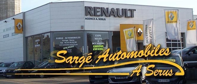 Sarg� Automobiles - Garage S�rus, concessionnaire 72