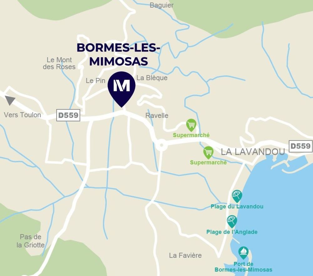 Appartements neufs   Bormes-les-Mimosas (83230)