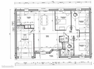  Maison � louer 5 pi�ces 88 m� Roussac
