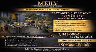  Appartement � vendre 5 pi�ces 75 m�