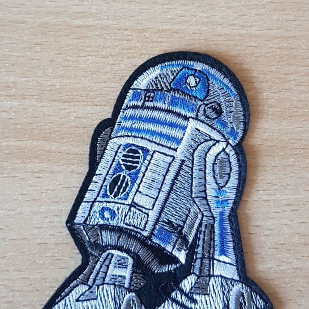 &eacute;cusson patch brod&eacute; r2d2 robot droid star wars starwars 