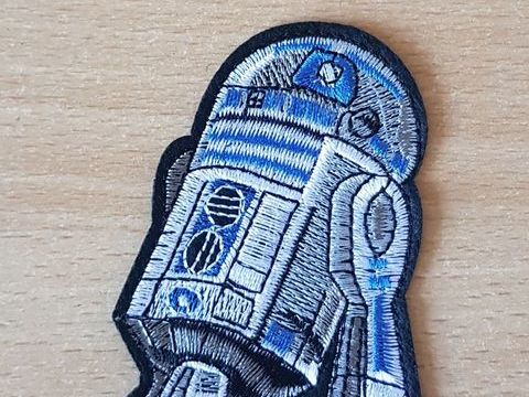 écusson patch brodé r2d2 robot droid star wars starwars 4 Carnon Plage (34)