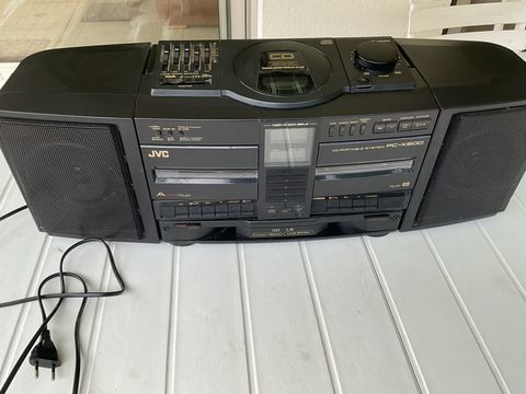 Ensemble JVC PC-X500 CD/Cassette Portable System Radio Tuner Notre-Dame-de-Bondeville (76)
