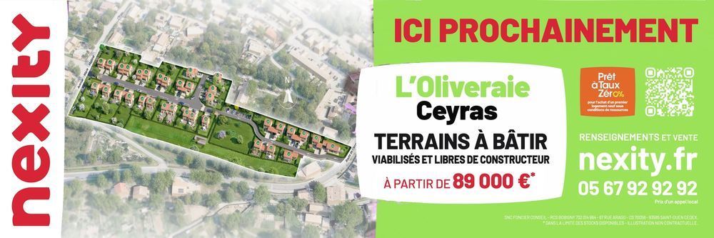 Terrains à batir   Ceyras (34800)