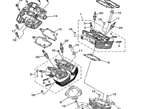 Moto YAMAHA 2008 occasion Rodez 12000