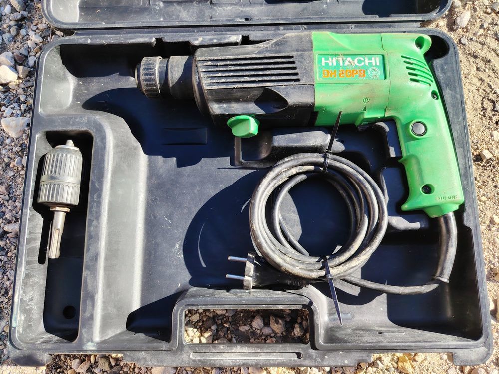 Marteau perforateur SDS-plus coffret HITACHI DH20PB Bricolage