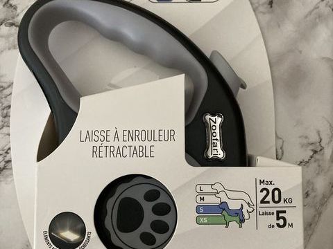 Laisse &agrave; enrouleur r&eacute;tractable 15 51100 Reims